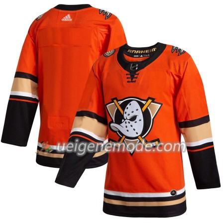 Herren Eishockey Anaheim Ducks Trikot Blank Adidas 2019-2020 Orange Authentic